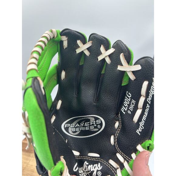 Rawlings Youth Baseball Glove Mitt Right Hand Basket Web Pitcher Infield PL90LG - Picture 7 of 12